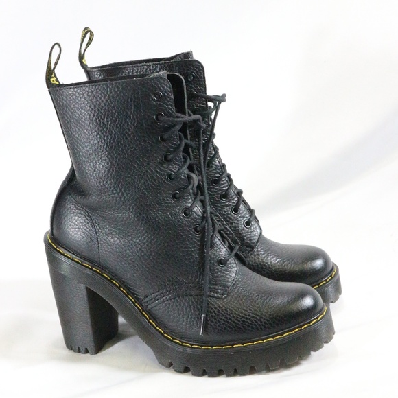 Dr. Martens Shoes - Rare DR. MARTENS Kendra Black Aunt Sally Boots